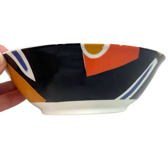 Seltmann Weiden Authentics Porcelain Abstract Print Bowl Plate Replacement Set - Picture 9 of 11